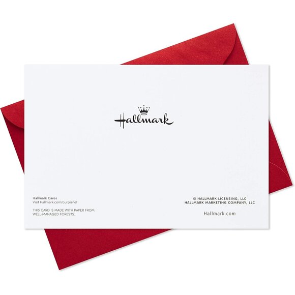 Hallmark Religious Valentines Day Cards Assortment Blessed 6 Cards With Envelope - Picture 3 of 6